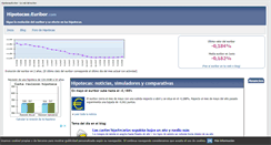 Desktop Screenshot of hipotecasyeuribor.com